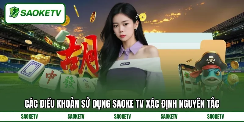 Các điều khoản sử dụng SAOKE TV xác định nguyên tắc Các điều khoản sử dụng SAOKE TV xác định nguyên tắc