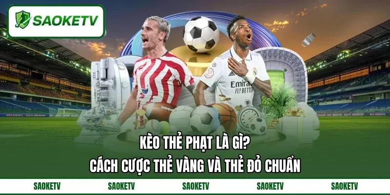 Kèo Thẻ Phạt Là Gì? - Cách Cược Thẻ Vàng Và Thẻ Đỏ Chuẩn