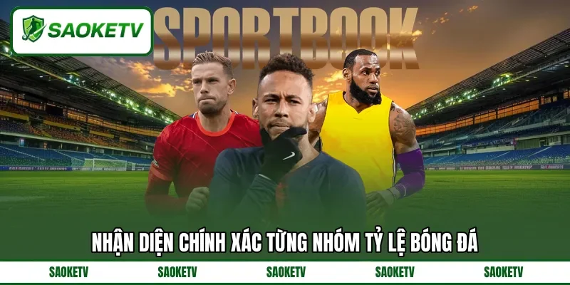 Nhận diện chính xác từng nhóm tỷ lệ bóng đá Nhận diện chính xác từng nhóm tỷ lệ bóng đá